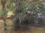 A Backwater Calcot Mill Near Reading, John Singer Sargent